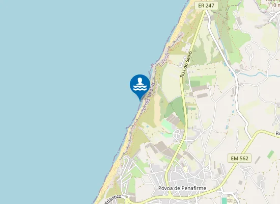 Map of Praia da Mexilhoeira