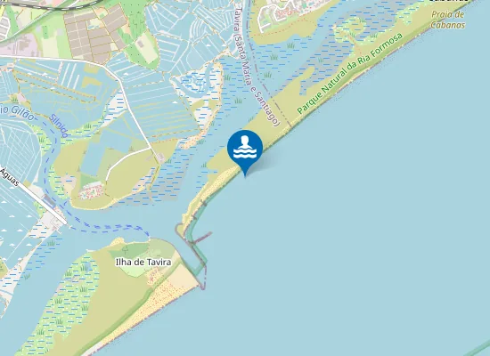 Map of Praia do Forte da Barra