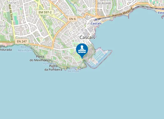 Map of Praia de Santa Marta