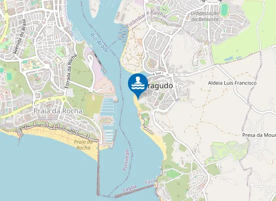 Map of Praia da Angrinha