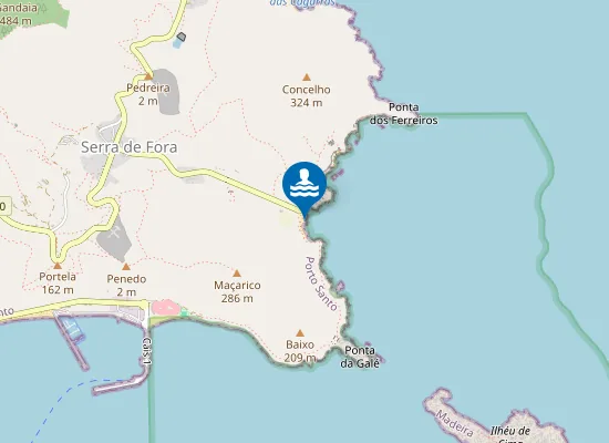 Map of Porto dos Frades