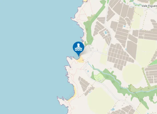 Map of Praia do Carvalhal