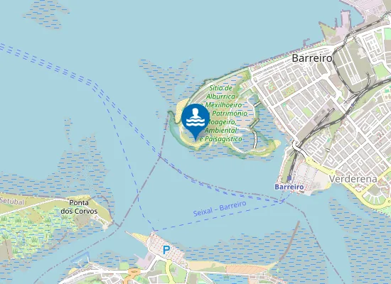 Map of Praia do Mexilhoeiro