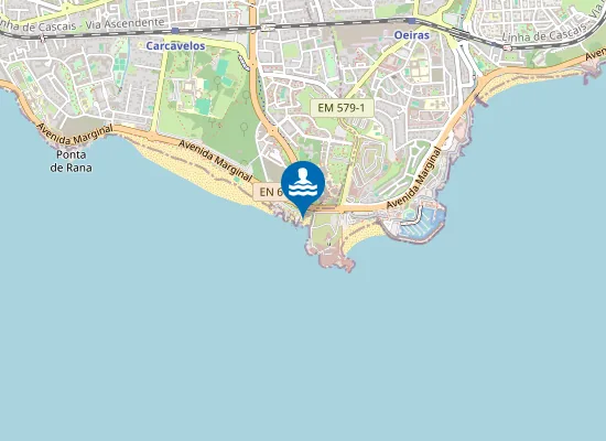 Map of Praia do Moinho