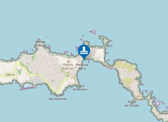Map of Praia da Baía D'Abra