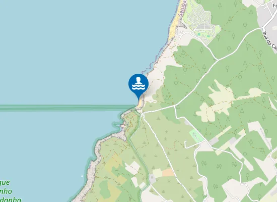 Map of Praia da Foz