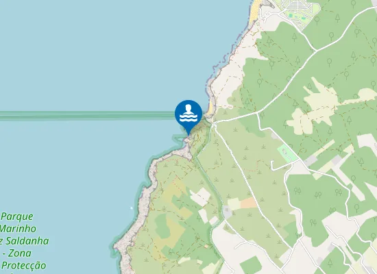Map of Praia do Rebenta Bois