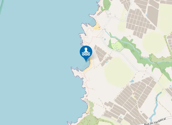 Map of Praia dos Machados