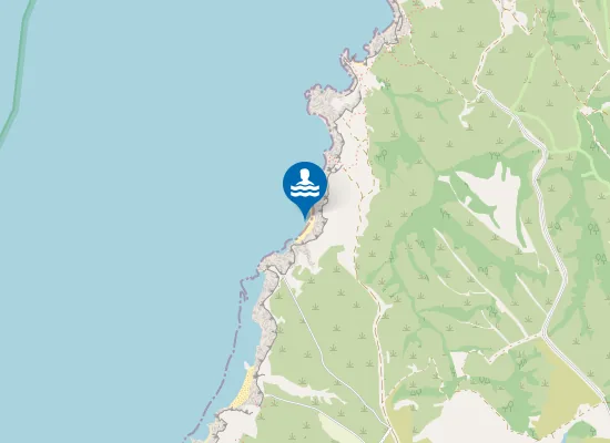 Map of Praia do Mirouço