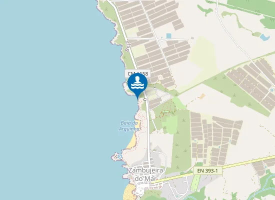 Map of Praia da Baía da Arquinha