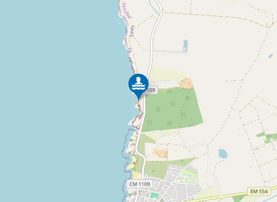 Map of Praia da Samoqueira
