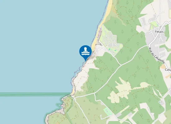 Map of Praia da Pipa