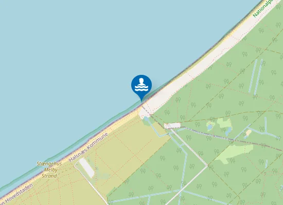 Map of STÆNGEHUS, TISVILDE HEGN