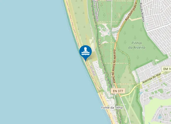 Map of Praia Azul