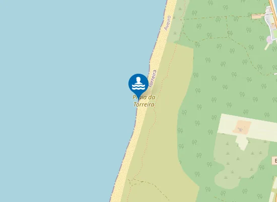 Map of Praia da Torreira