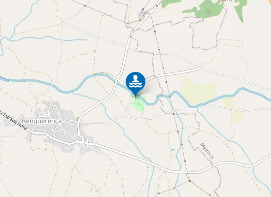 Map of Praia Fluvial "O Moinho"