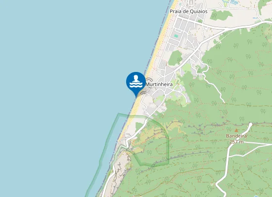 Map of Praia da Murtinheira