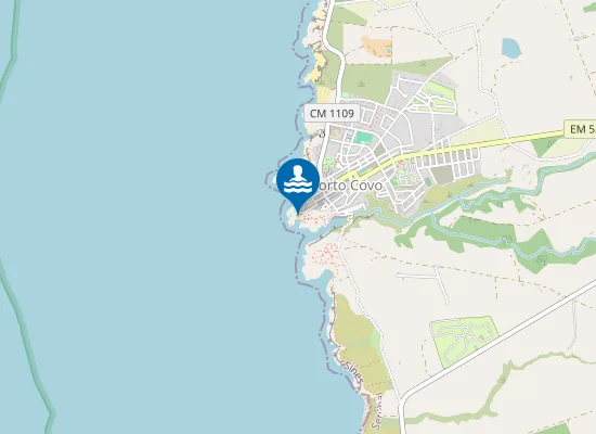 Map of Praia dos Buizinhos
