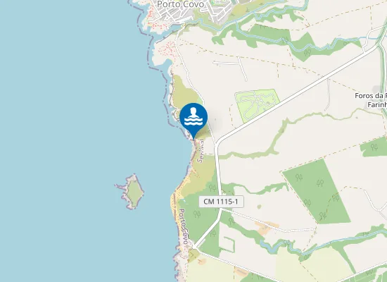 Map of Praia do Sissal