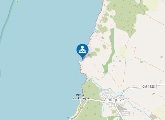 Map of Praia da Angra do Travesso