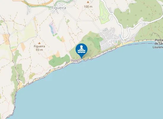 Map of Praia Santa