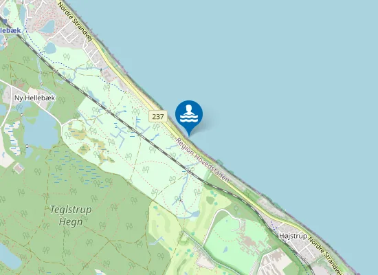 Map of JULEBÆK STRAND