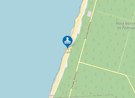 Map of Praia do Vigão