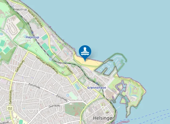 Map of MARIENLYST BADESTRAND