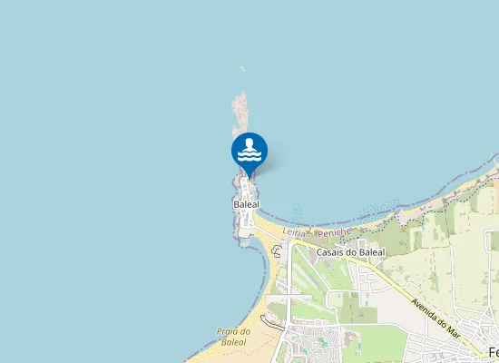 Map of Praia dos barcos
