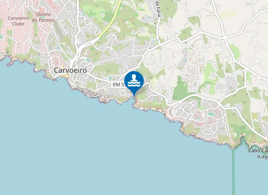 Map of Praia do Vale Covo