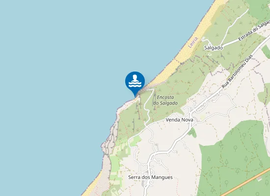 Map of Prainha do Salgado