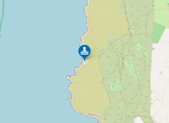 Map of Praia da Angra da Cerva