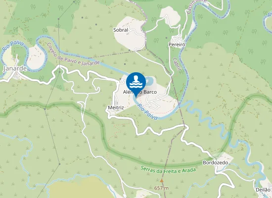 Map of Praia Além do Barco