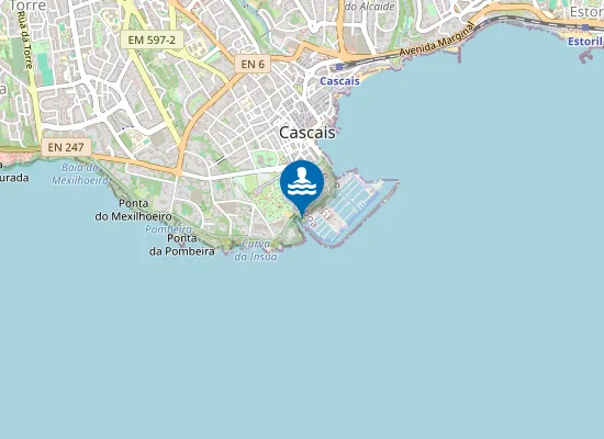 Map of Praia de Santa Marta