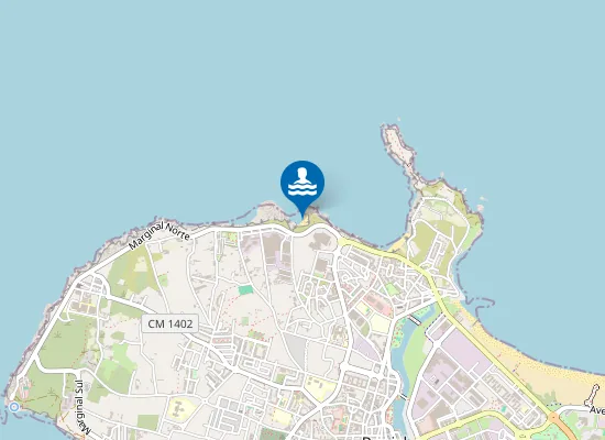Map of Prainha do Abalo