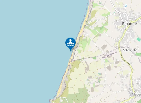 Map of Praia de Valmitão