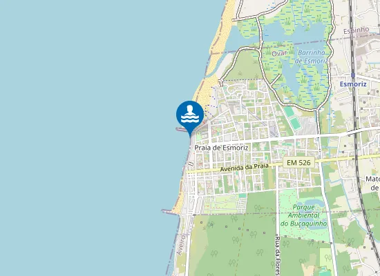 Map of Praia do Cantinho