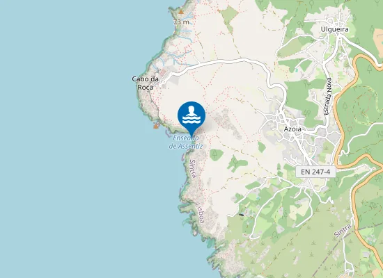 Map of Praia da Assentiz