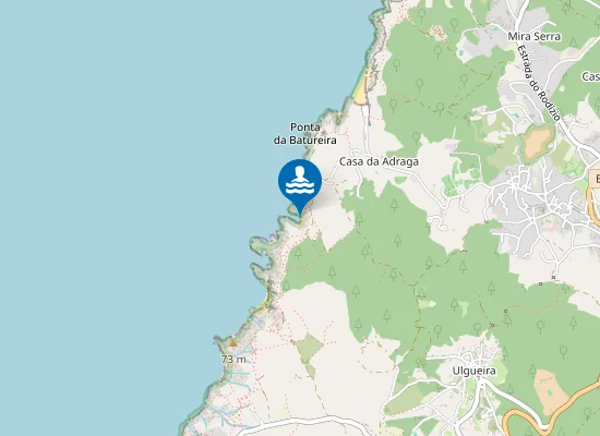 Map of Praia do Caneiro