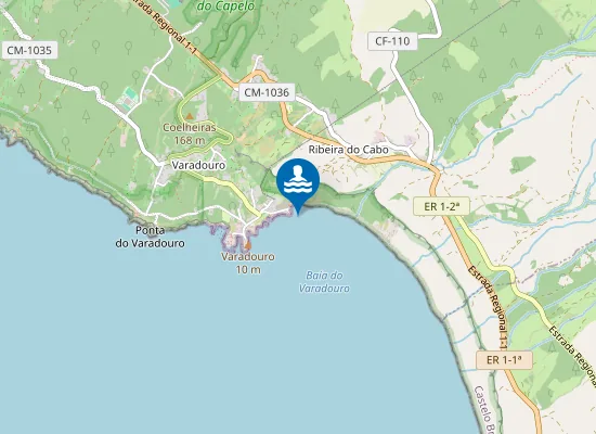 Map of Praia do Varadouro