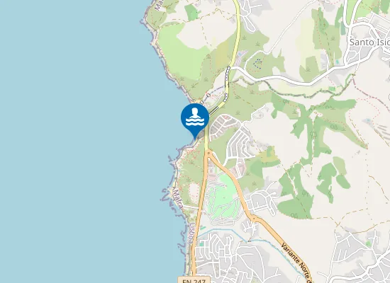 Map of Praia de Alibabá