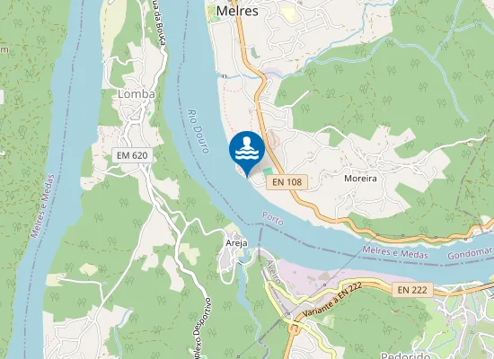 Map of Praia de Moreira
