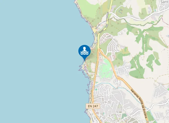 Map of Praia da Orelheira
