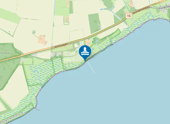 Map of BYÅSGÅRDS CAMPINGPLADS