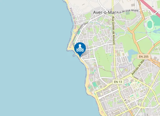 Map of Praia de Pontes