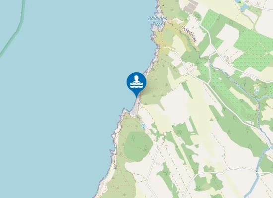 Map of Praia da Esteveira