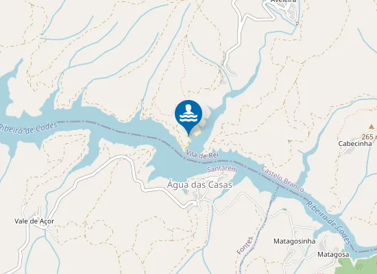 Map of Praia fluvial da Macieira
