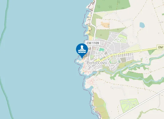 Map of Praia da Gaivota