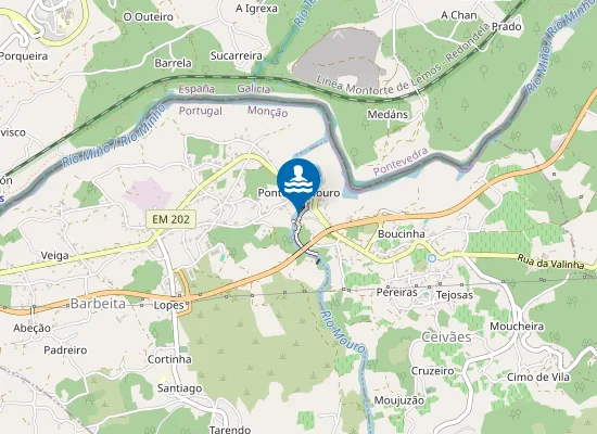 Map of Ponte do Mouro