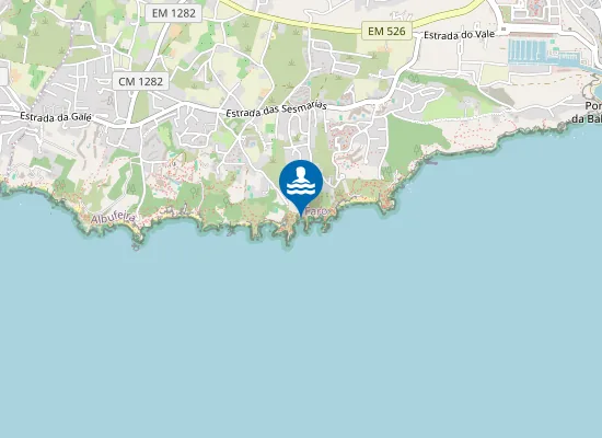 Map of Praia da Ponta Pequena